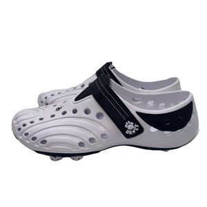 Dawgs Men's Golf Spirit Shoes in Black and White Size 8